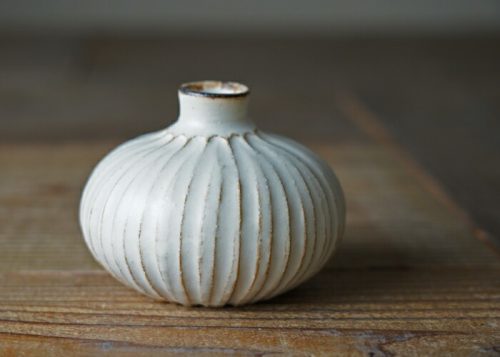 益子焼 わかさま陶芸 一輪挿し Onion wi-014-O