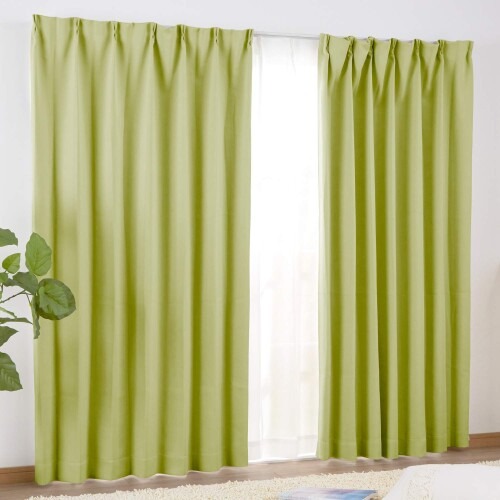 シーフィールド 1級遮光 断熱 防音 カーテン 2枚組 HZ-1k-br-N