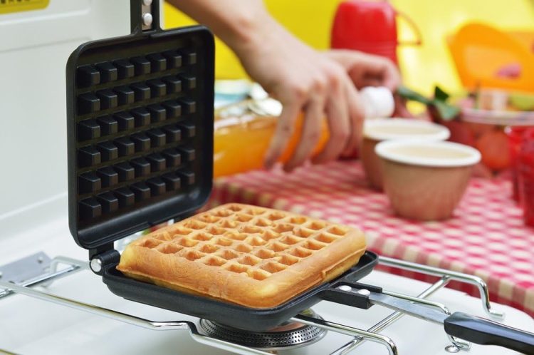 ワッフルメーカーのイメージ