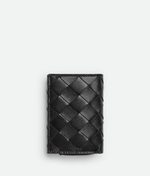 ボッテガ・ヴェネタ(BOTTEGA VENETA) イントレチャート タイニー 三つ折りウォレット