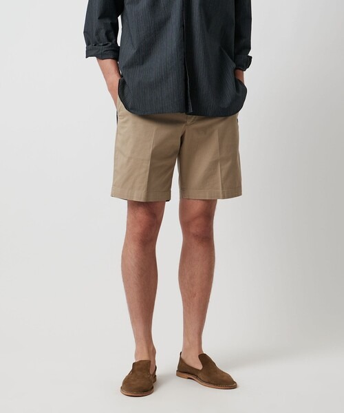 ユナイテッドアローズ(UNITED ARROWS) ツイル ベーシック ノープリーツ ショーツ