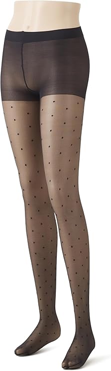 タビオ(Tabio) 靴下屋 クリアードット柄ストッキング