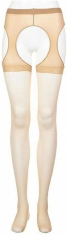 福助(fukuske) パンティ部レスストッキング サスペンダータイプ