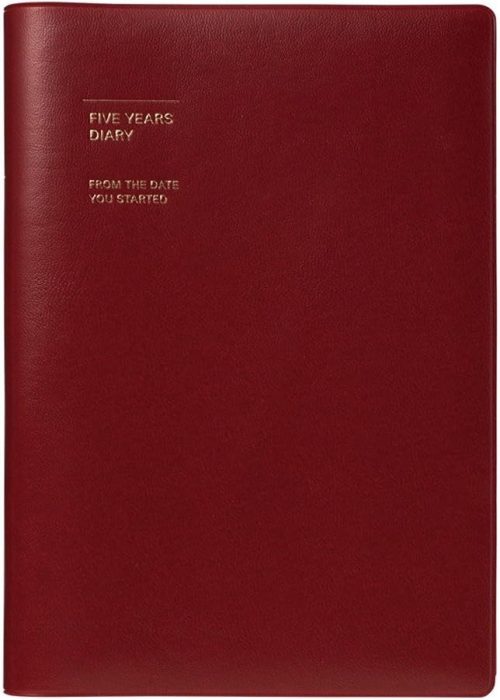 マークス(MARK'S) 5年連用日記 年号フリー A5正寸 ソフトカバー CDR-FYD02
