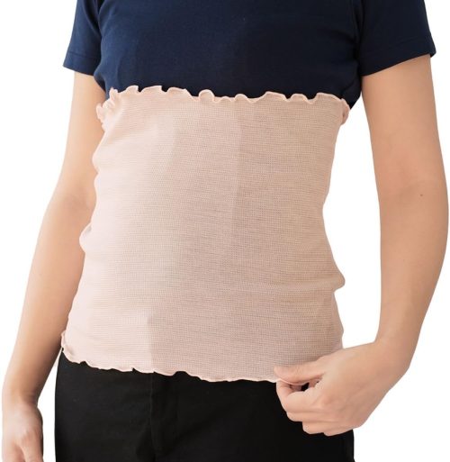 絹屋 極薄2mm のびのびシルク腹巻