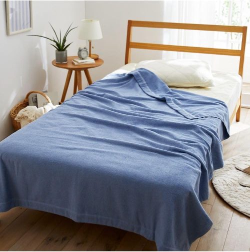 ニッセン(nissen) 綿100%タオルケット