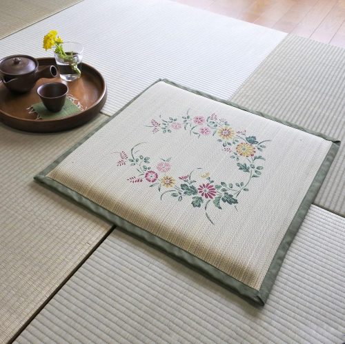 大橋商店 手捺染 座布団 花冠