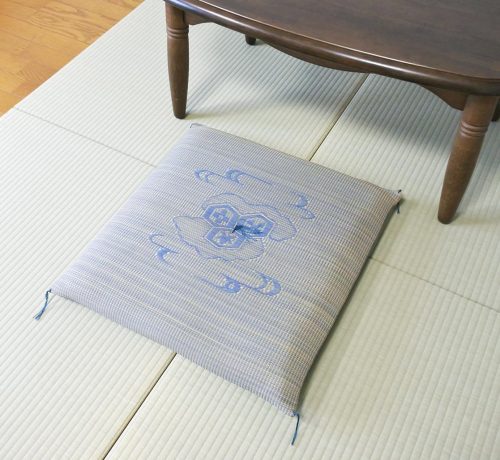 大橋商店 い草 座布団 雲亀甲