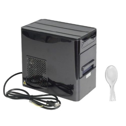 サンコー(THANKO) 超小型卓上製氷機 アイスゴロンSlim KGTSLMHBK