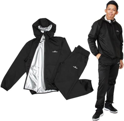 パイクスピーク(PYKES PEAK) サウナスーツ 男女兼用 上下セット