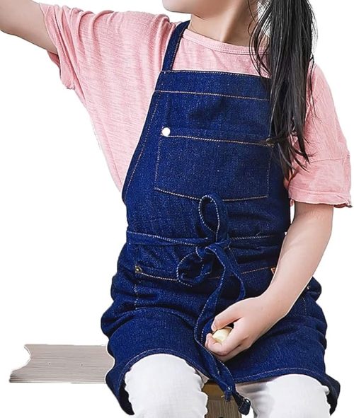 まがり堂 細見え デニムエプロン