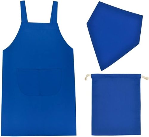 よつば洋品店 無地エプロン3点セット QO-YY540