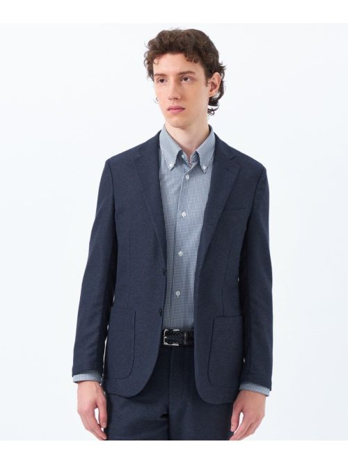 マッキントッシュフィロソフィー(MACKINTOSH PHILOSOPHY) テーラードジャージージャケット 杢カラミストレッチ