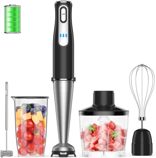 QOOQOOGE ハンドブレンダー HB-6009R