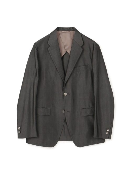 トゥモローランド(TOMORROWLAND) シルクコットンタイプライター シングルブレステッド2Bジャケット