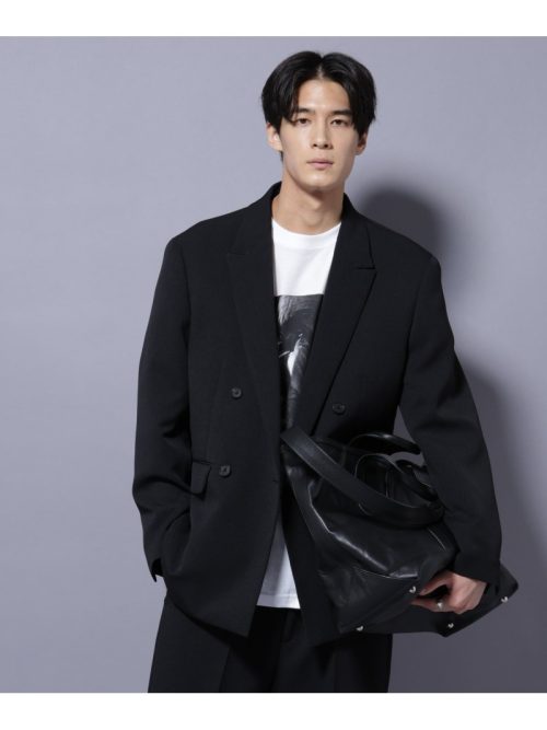 ナノ・ユニバース(NANO universe) Reflax R ダブルクロスウェザーダブルブレストジャケット