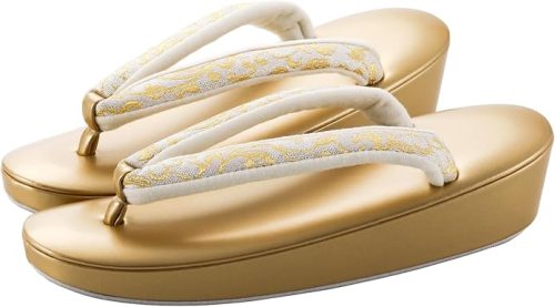 SAKIKU-EN 礼装用 佐賀錦生地使用 フォーマル草履 ku-11