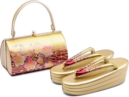 キョウエツ(KYOETSU) 草履バッグセット 振袖用