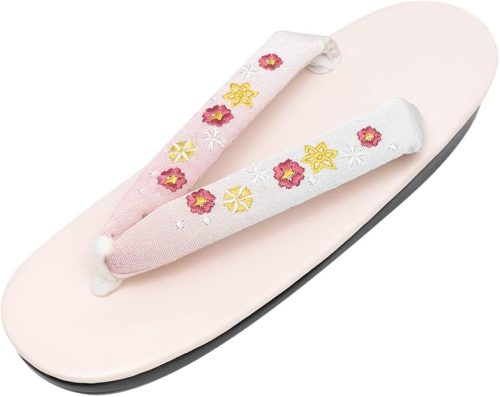 キョウエツ(KYOETSU) 草履 ぼかし鼻緒 刺繍 ウレタン底