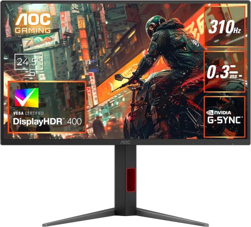 AOC 24.5インチ 310Hz Fast IPS Gaming Monitor 25G4S/11