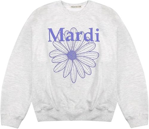 マルディメクルディ(Mardi Mercredi) SWEATSHIRT FLOWERMARDI