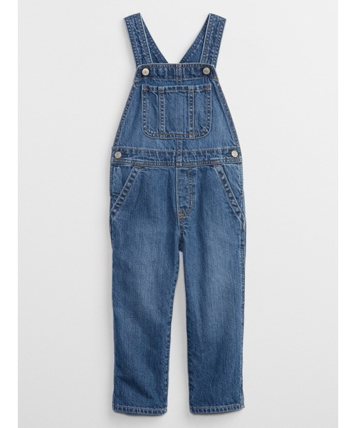 ギャップ(Gap) babyGap ウォッシュウェル デニム オーバーオール