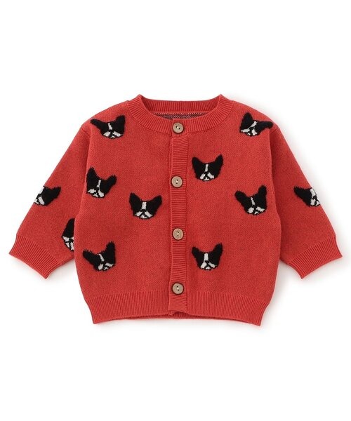 ブリーズ(BREEZE) Bpop どうぶつジャガードカーデ