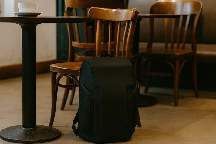 GPS内蔵！もしものときに安心感抜群のバックパック「TrackGuard Pack」