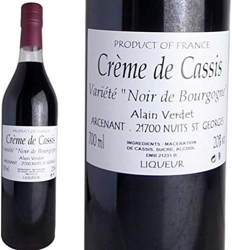 ドメーヌ・アラン・ヴェルデ(Domaine Alain Verdet) クレーム・ド・カシス
