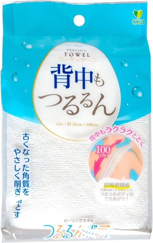 オカ(OKA) つるるんボディ リゼ ピーリングタオル