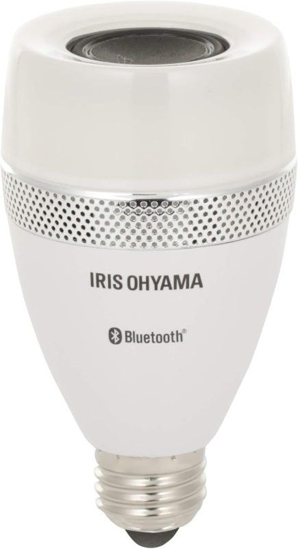 アイリスオーヤマ(IRIS OHYAMA) LEDスピーカー電球 E26口金 広配光タイプ LDF11L-G-4S