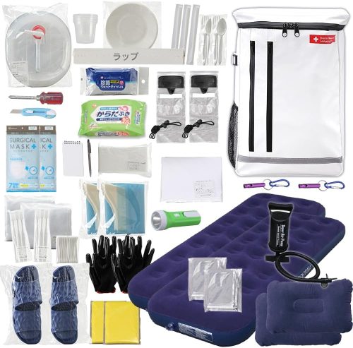 アイリスオーヤマ(IRIS OHYAMA) 防災リュック 2人用 42点 防災セット BS242