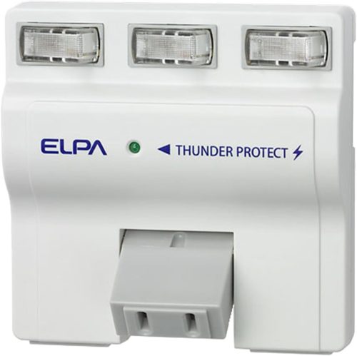 エルパ(ELPA) 耐雷サージ 独立スイッチ付タップ A-S500B