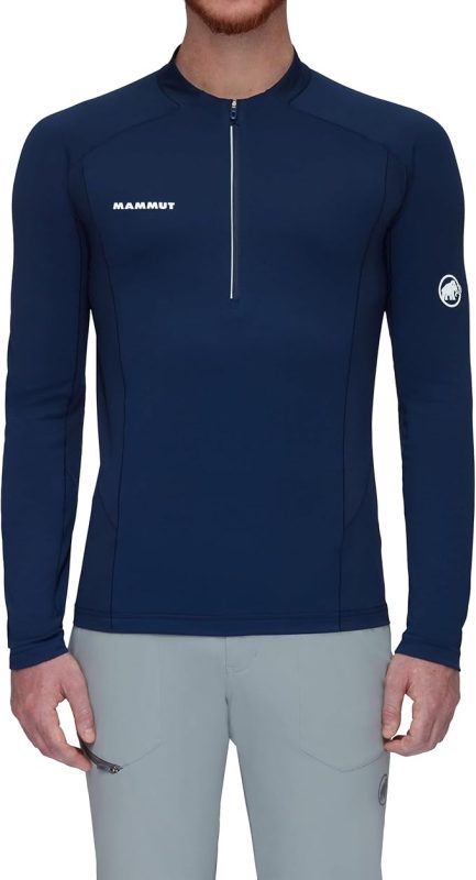マムート(MAMMUT) エナジー ファーストレイヤー ハーフ ジップ ロングスリーブ アジアンフィット 1016-01310