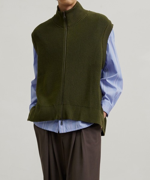 パブリックトウキョウ(PUBLIC TOKYO) ドライバーズニットベスト