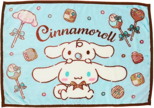 丸眞 ひざ掛け ロリポップチョコレート シナモロール