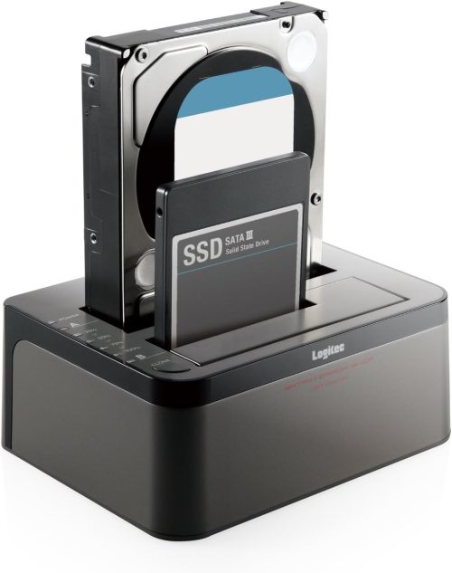 エレコム(ELECOM) エラースキップ搭載 2BAY Duplicator LGB-2BDPU3ES