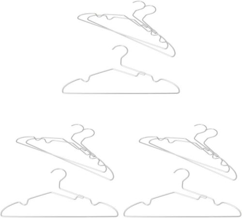 ニトリ(NITORI) 首元が伸びにくいレディースアルミハンガー ルイ 8471019