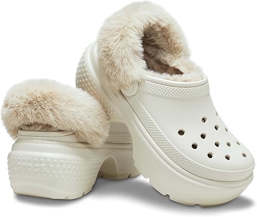 クロックス(crocs) ウェッジサンダル ストンプ ラインド クロッグ