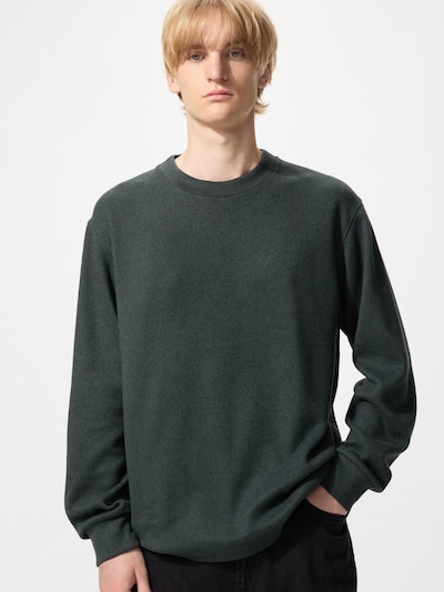 ユニクロ(UNIQLO) ソフトニットフリースクルーネックT