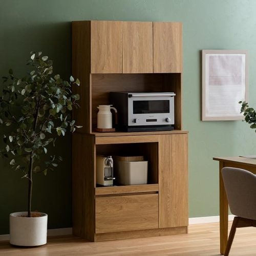 エアリゾームインテリア(Air Rhizome Interior) スライド収納付きキッチンボード Stilo