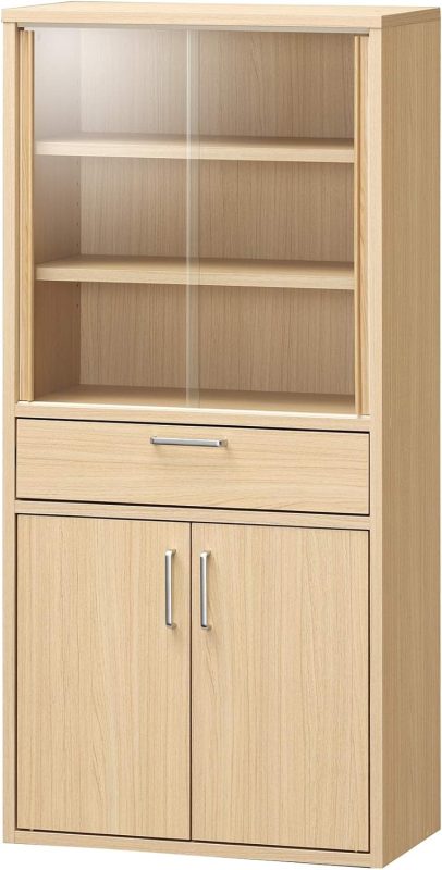 白井産業(SHIRAI) 食器棚 フルニコ FUL-1255DGH