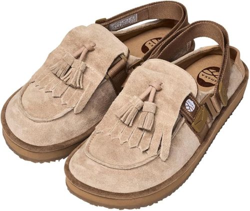 シャカ(SHAKA) MOC MULE TASSEL SUEDE
