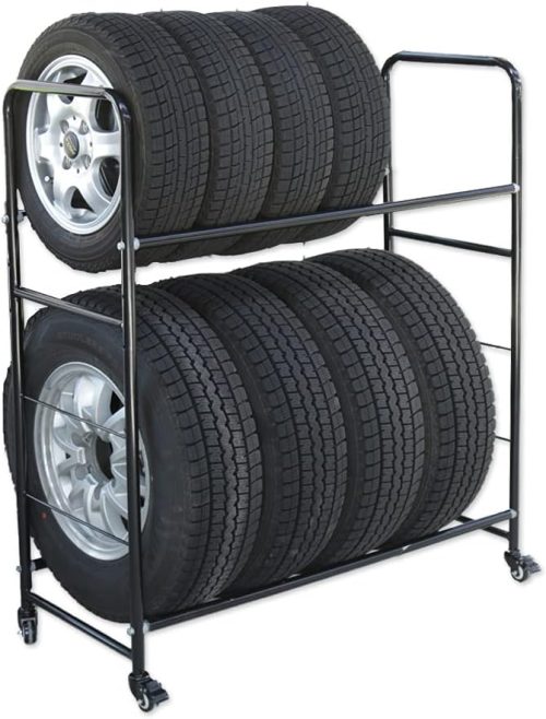 アイリスオーヤマ(IRIS OHYAMA) 2段式タイヤラック