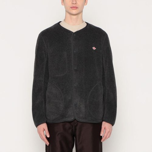 ダントン(DANTON) MENS FLEECE COLLARLESS JACKET