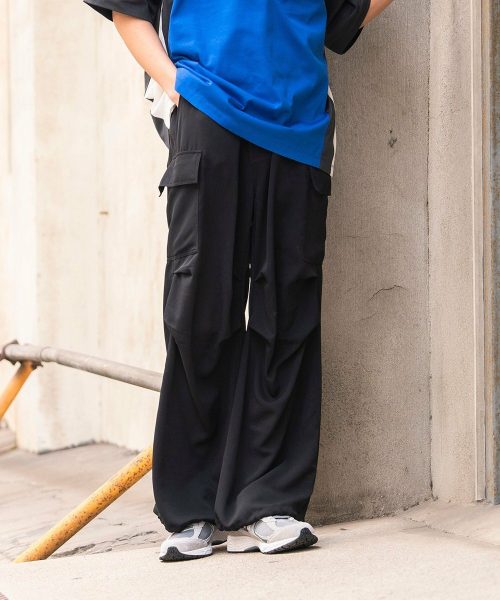 ビームス ハート(BEAMS HEART) ポリトロミ カーゴ パンツ