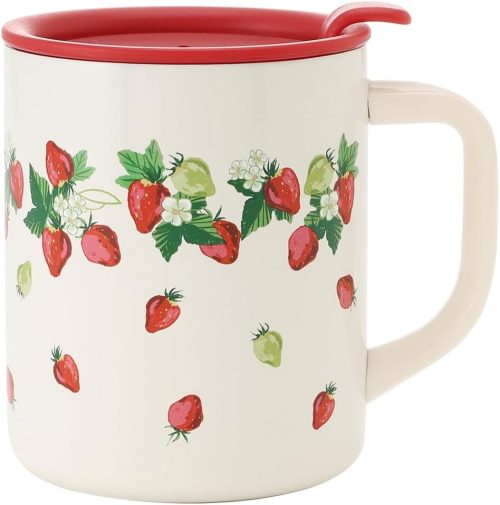 アフタヌーンティー・リビング(Afternoon Tea LIVING) ストロベリーステンレスマグカップ 300ml 24200316