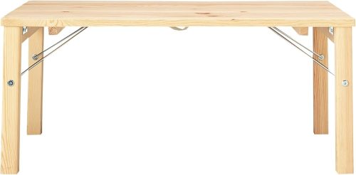 無印良品 パイン材ローテーブル・折りたたみ式 18499434