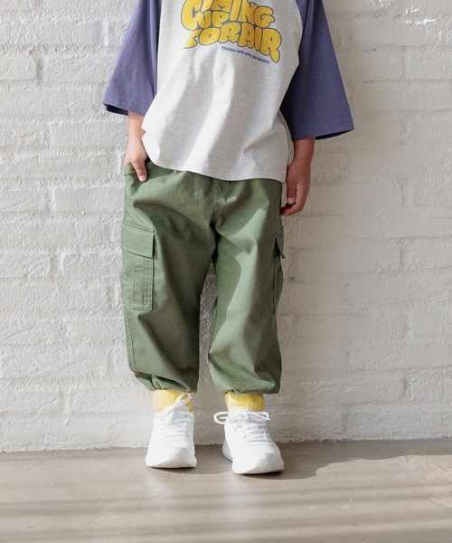 グローバルワーク(GLOBAL WORK) スゴラクストレッチカーゴパンツ