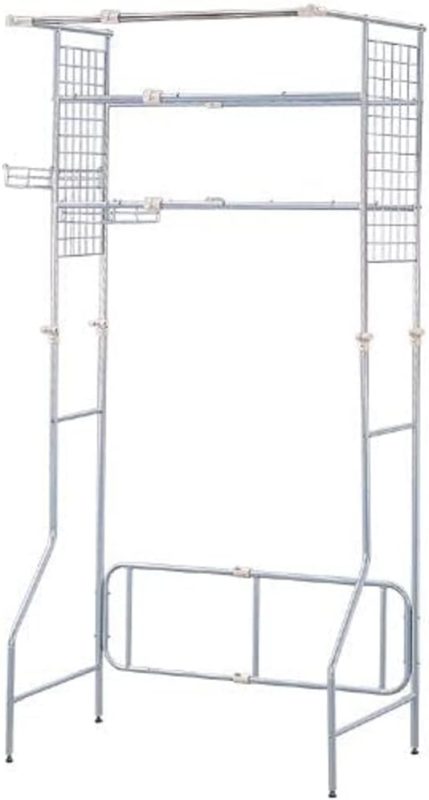 アイリスオーヤマ(IRIS OHYAMA) ランドリーラック ハンガーバー付き HLR-Y18